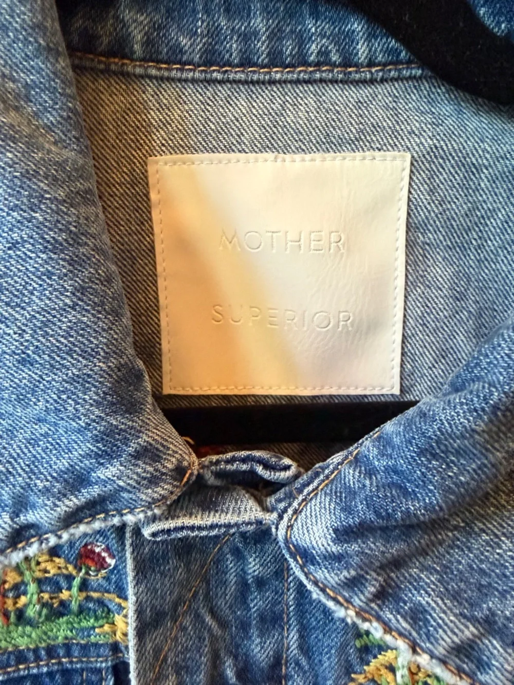 NWT mother denim ‘the mountain drifter’ embroidered jacket - Picture 3 of 6